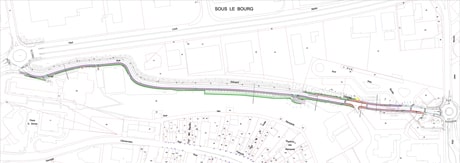 Aménagement de la piste cyclable – Rue Edouard Daladier